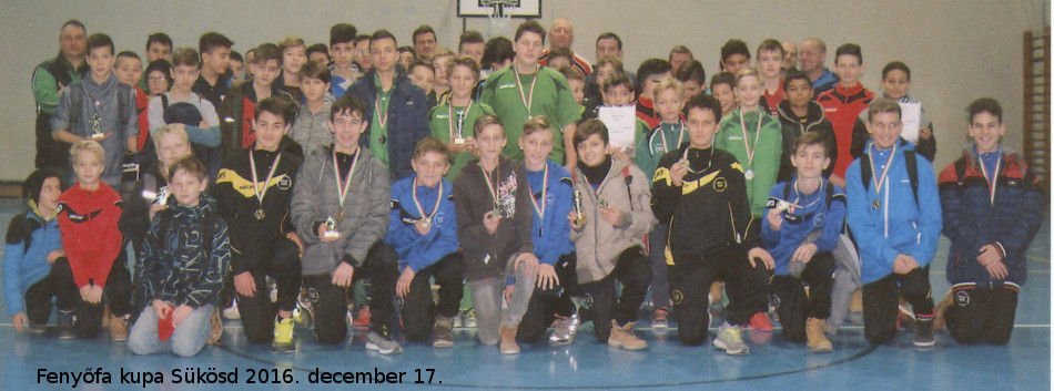 Fenyőfa kupa Sükösd 2016. december 17.