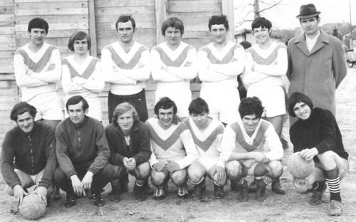 Felnőtt csapat 1971/1972. évi Bajai járási I. helyezett