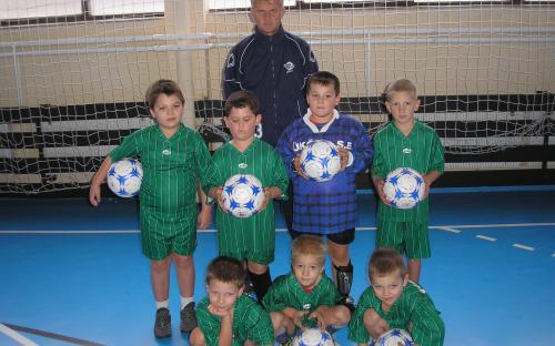 Foci-suli U7-U9 korosztályú csapata 2011/12