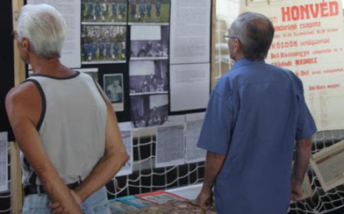 Sükösdi futball története kiállítás 2016.